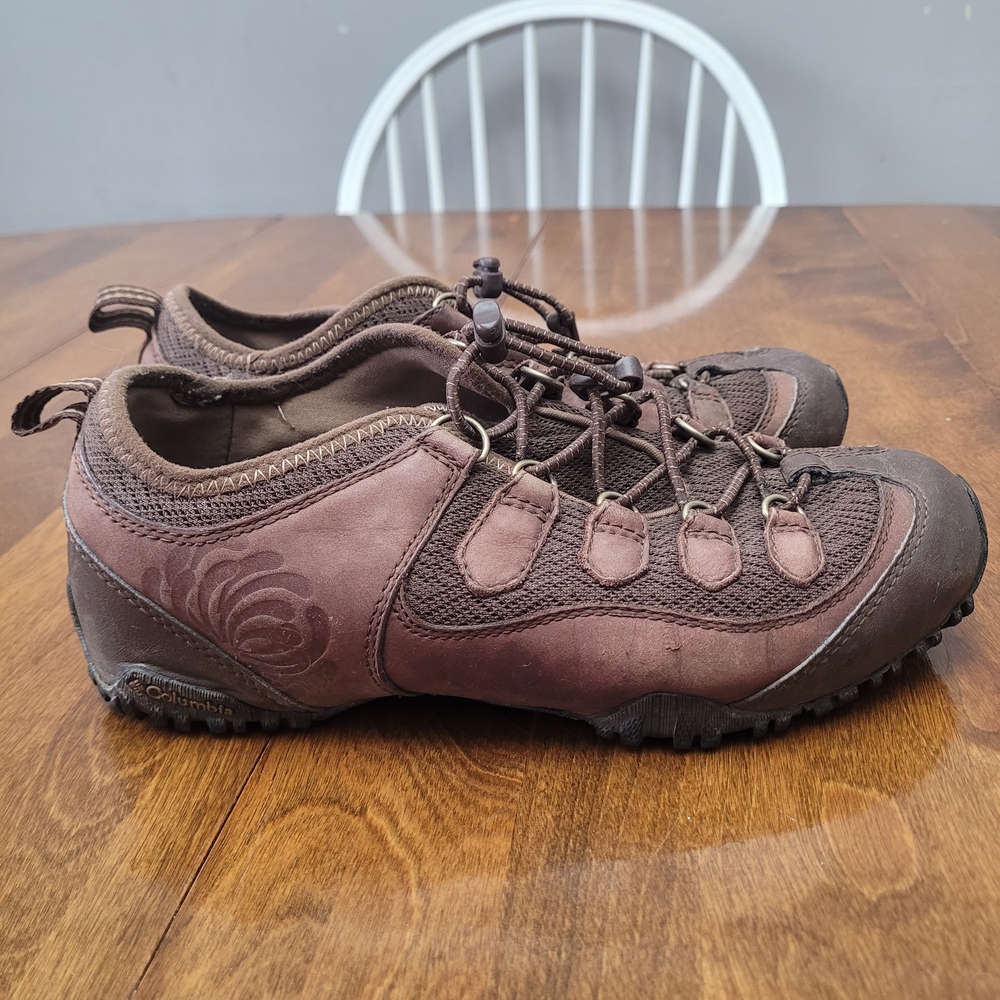 Columbia Tenacity II Omni Grip Slip On Hiking Shoes Elastic Laces Gorpcore